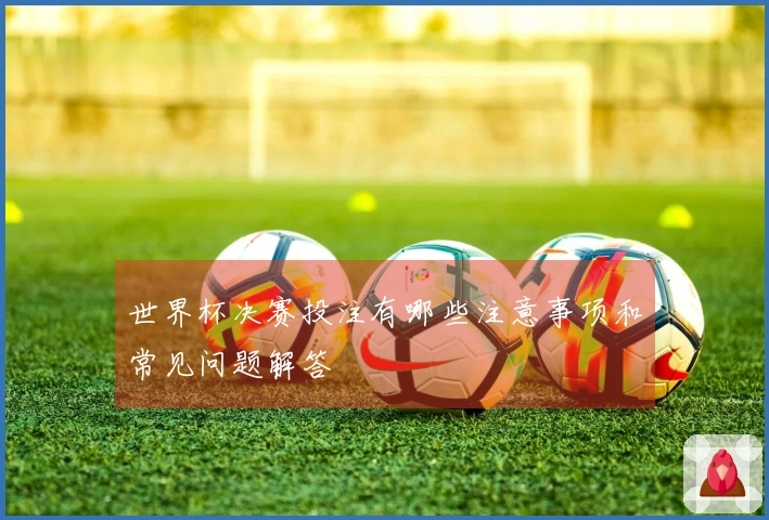 世界杯决赛投注有哪些注意事项和常见问题解答