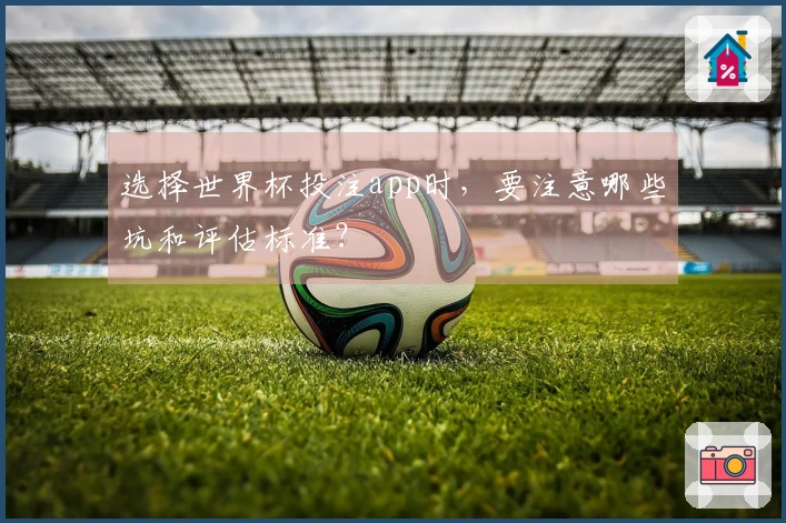 选择世界杯投注app时，要注意哪些坑和评估标准？