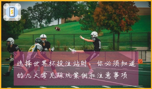 选择世界杯投注站时，你必须知道的几大常见踩坑案例和注意事项