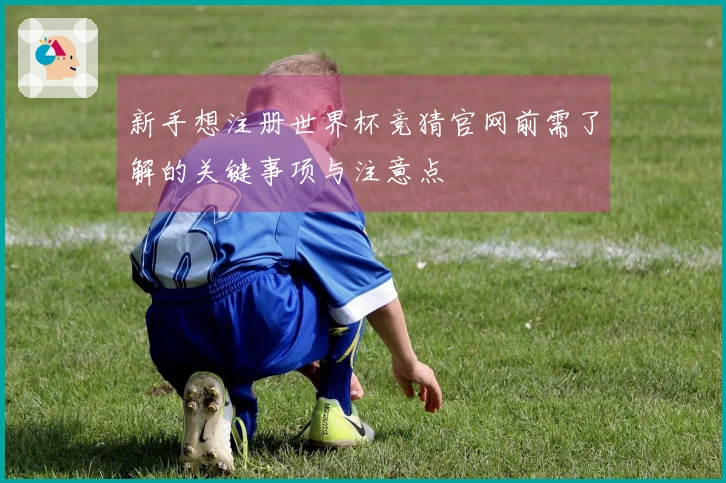 新手想注册世界杯竞猜官网前需了解的关键事项与注意点